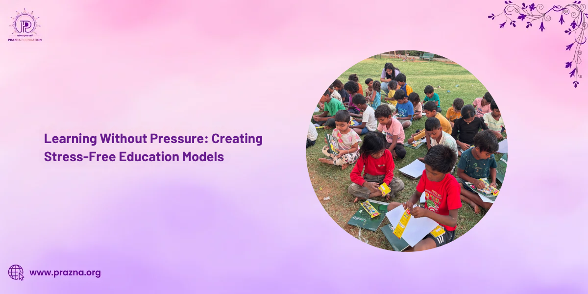 Stress-Free Education for Underprivileged Children