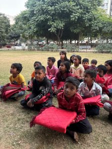 Mat and Stationery Items Distribution