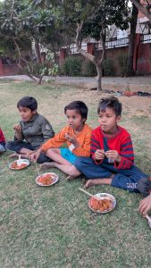 Birthday Celebration with Akshar Kaksha Students