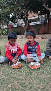 Birthday Celebration with Akshar Kaksha Students