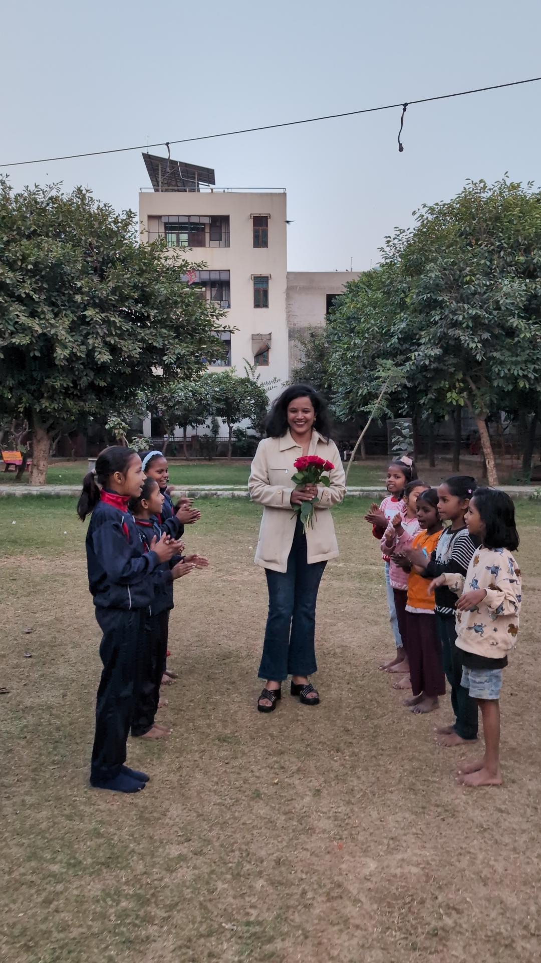 Birthday Celebration with Akshar Kaksha Students